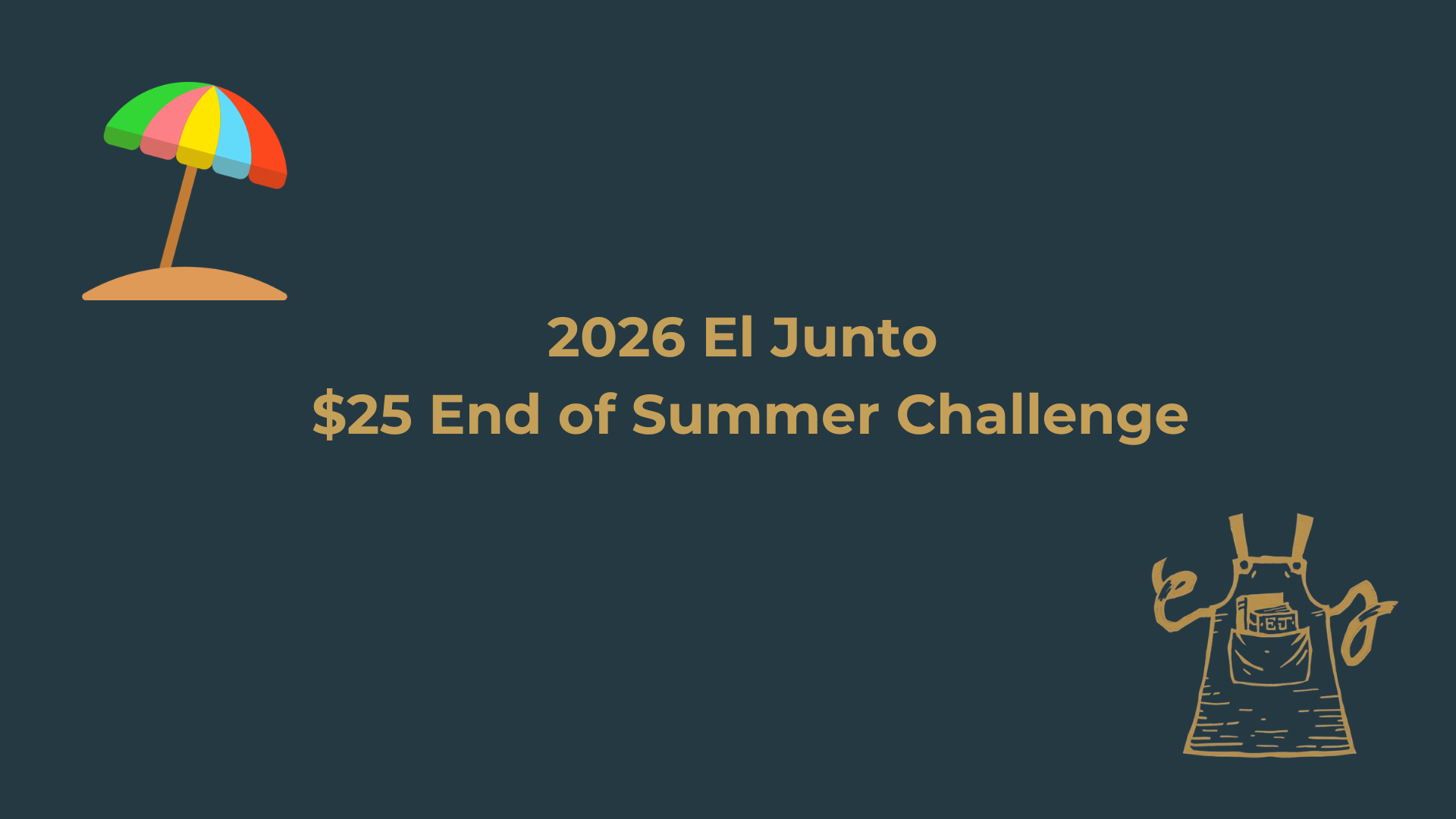 End of Summer Challenge